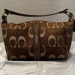 Vintage Coach Y2K Beaded Lurex Mini Bag